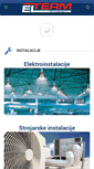 Mobile Screenshot of elterm.hr